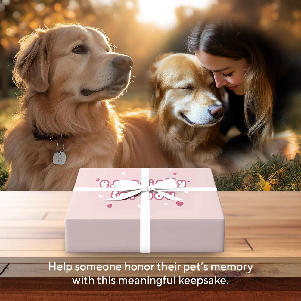 X-partner memory shelf display idea for pet loss remembrance.