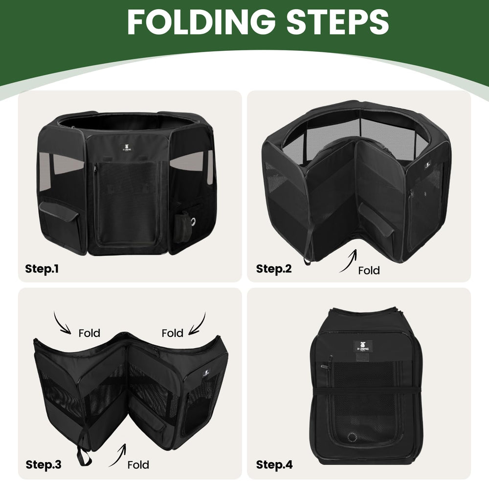 X-ZONE PET 600D oxford fabric build for durable, long-lasting enclosure.