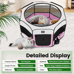 X-ZONE PET playpen 30 inches high for secure containment