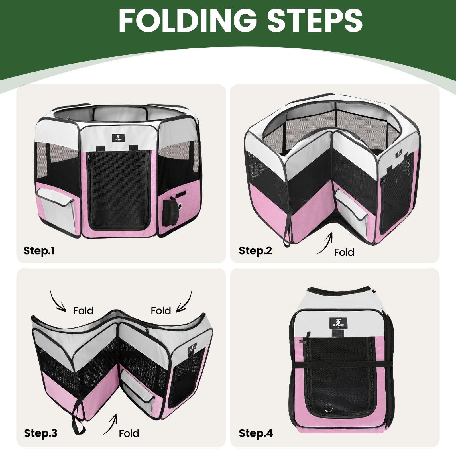 X-ZONE PET mesh panels provide ventilation and visibility