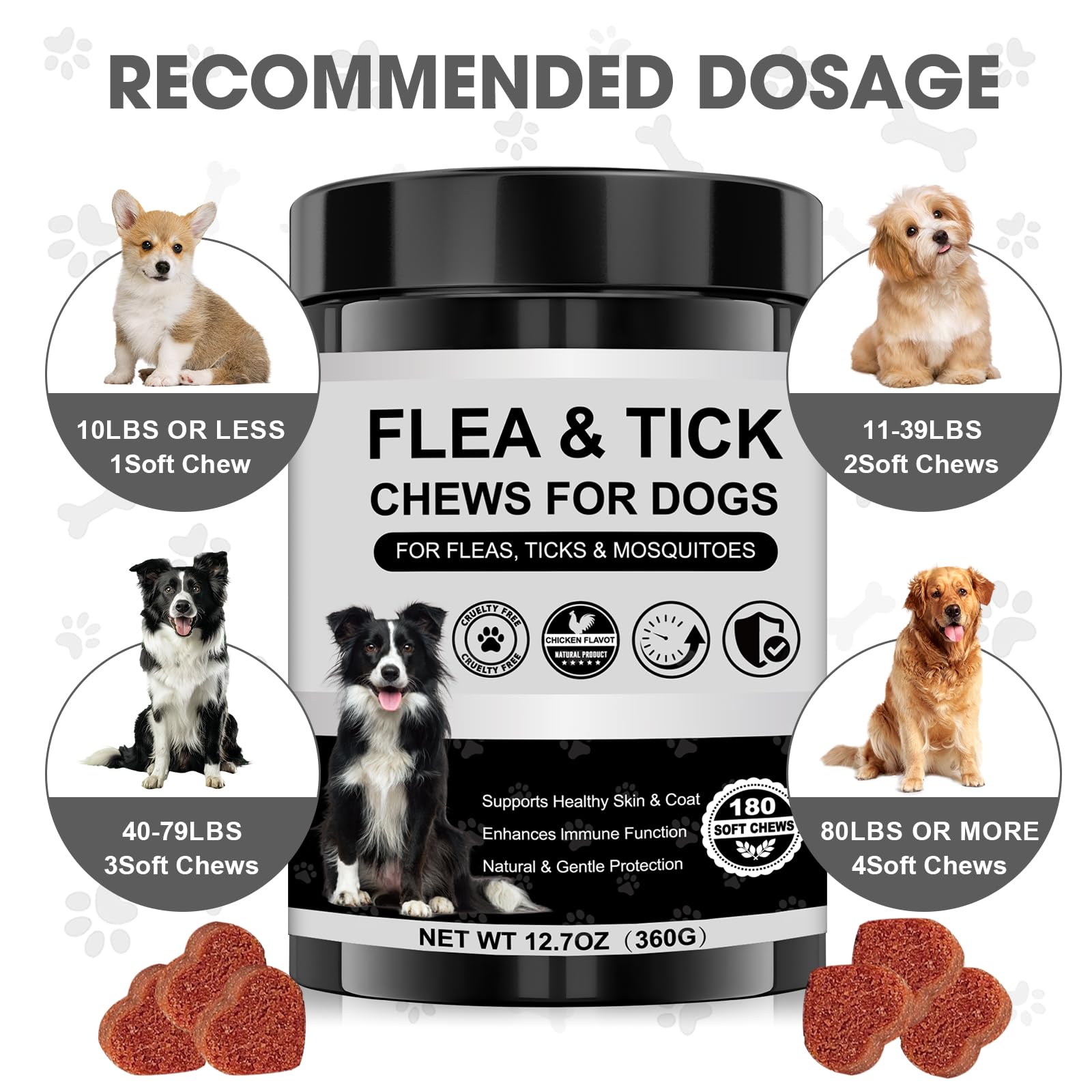 Xaninp seasonal-comfort outdoors-friendly formula for dogs during active walks.