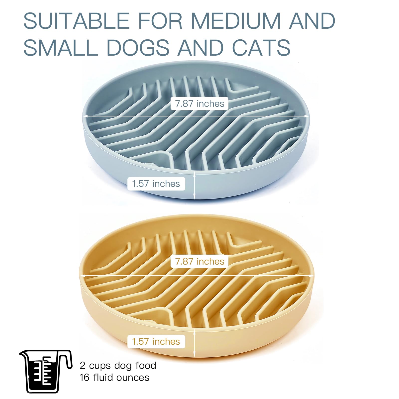 XAQMHSW dishwasher-safe silicone bowl cleans quickly after meals.