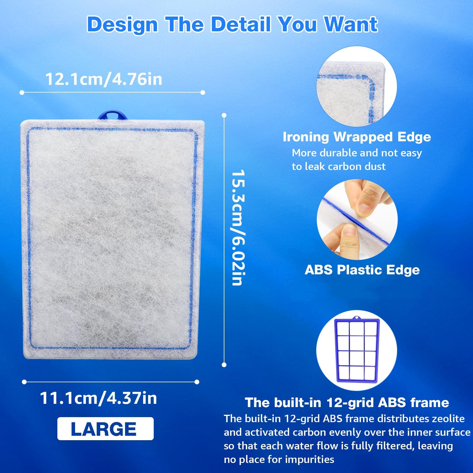 XBBWMRS filter cartridges demonstrate 360° filtration for clearer water