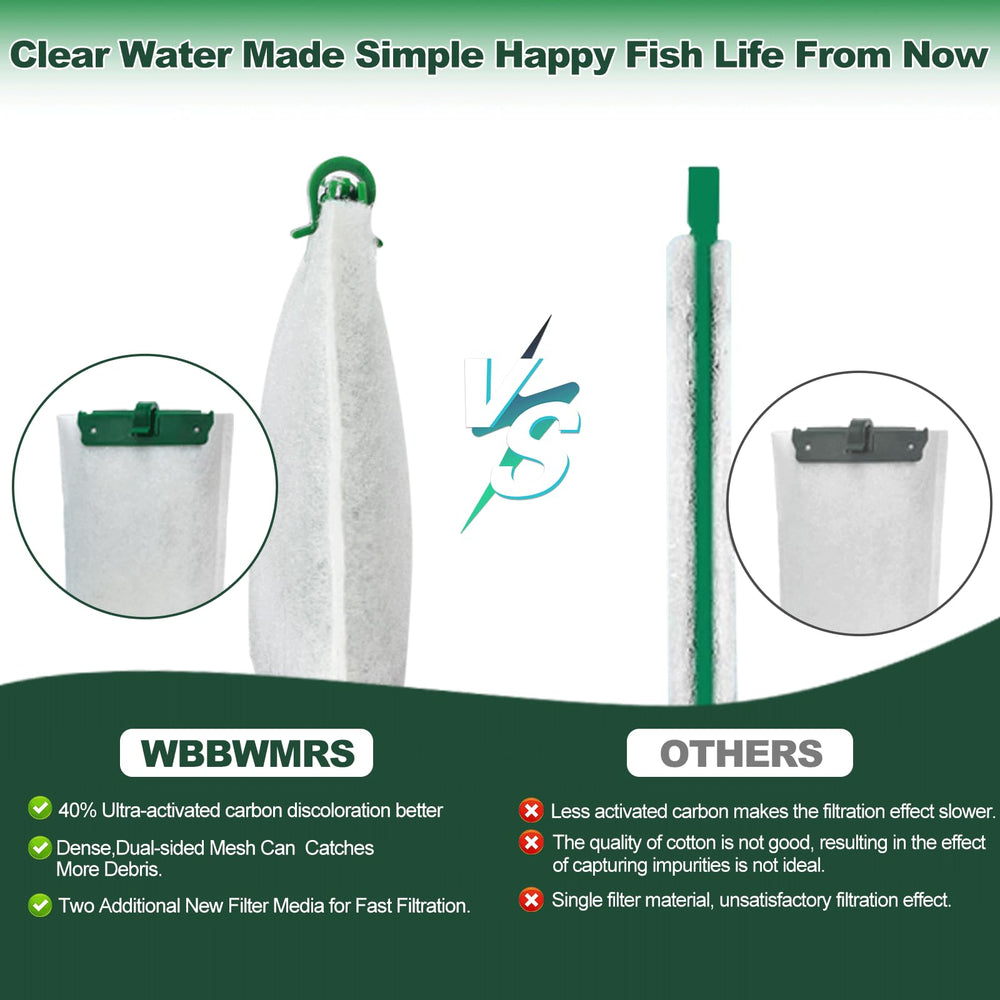 xbbwmrs 12-count medium filter cartridges recommended every 2-4 weeks for better results