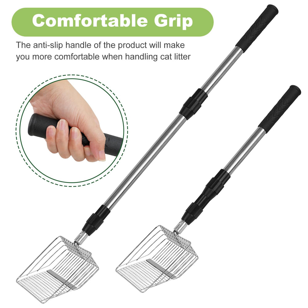 XBX multi-purpose litter scoop suitable for debris and sand cleanup