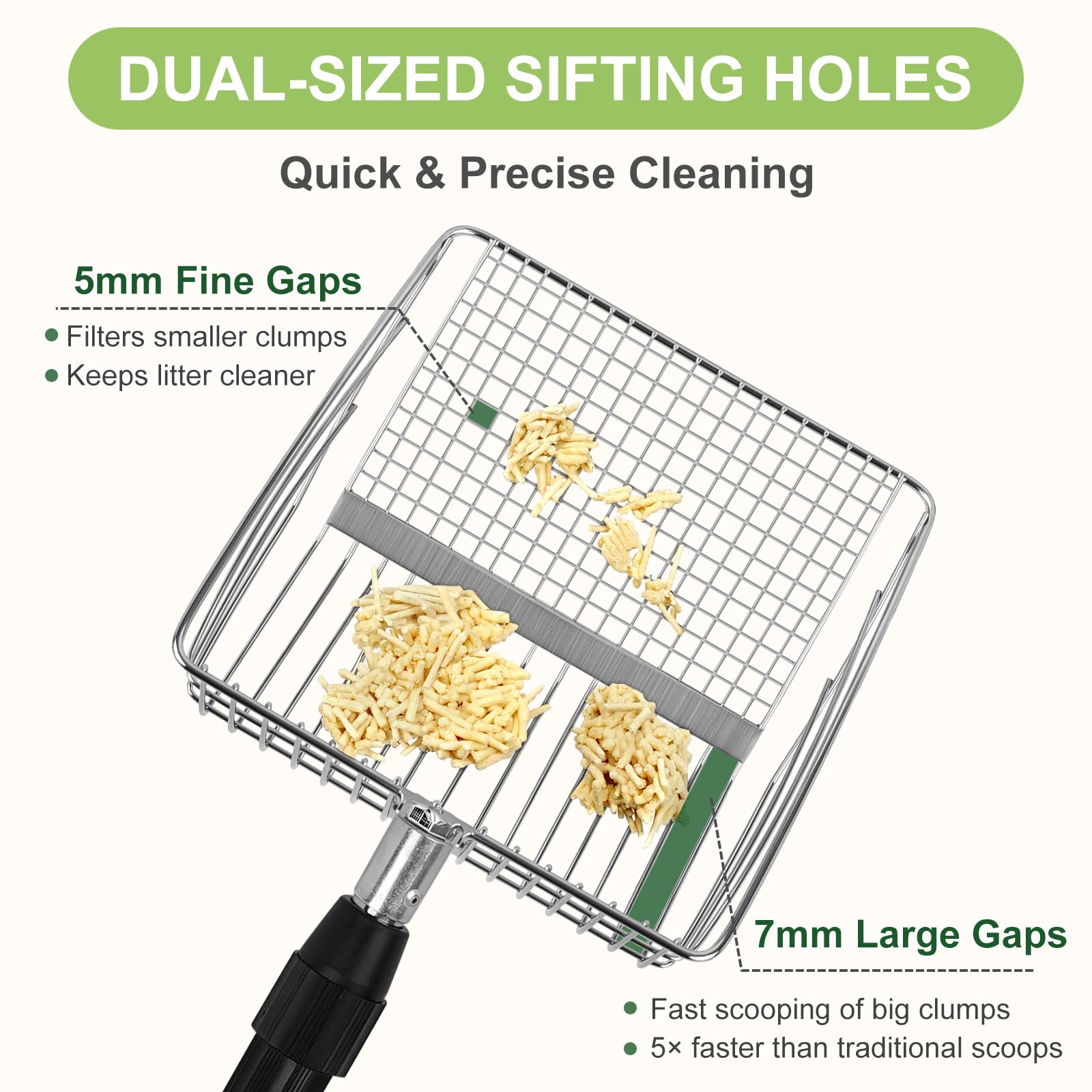 XBX stable scoop holder keeps the tool upright for tidy storage