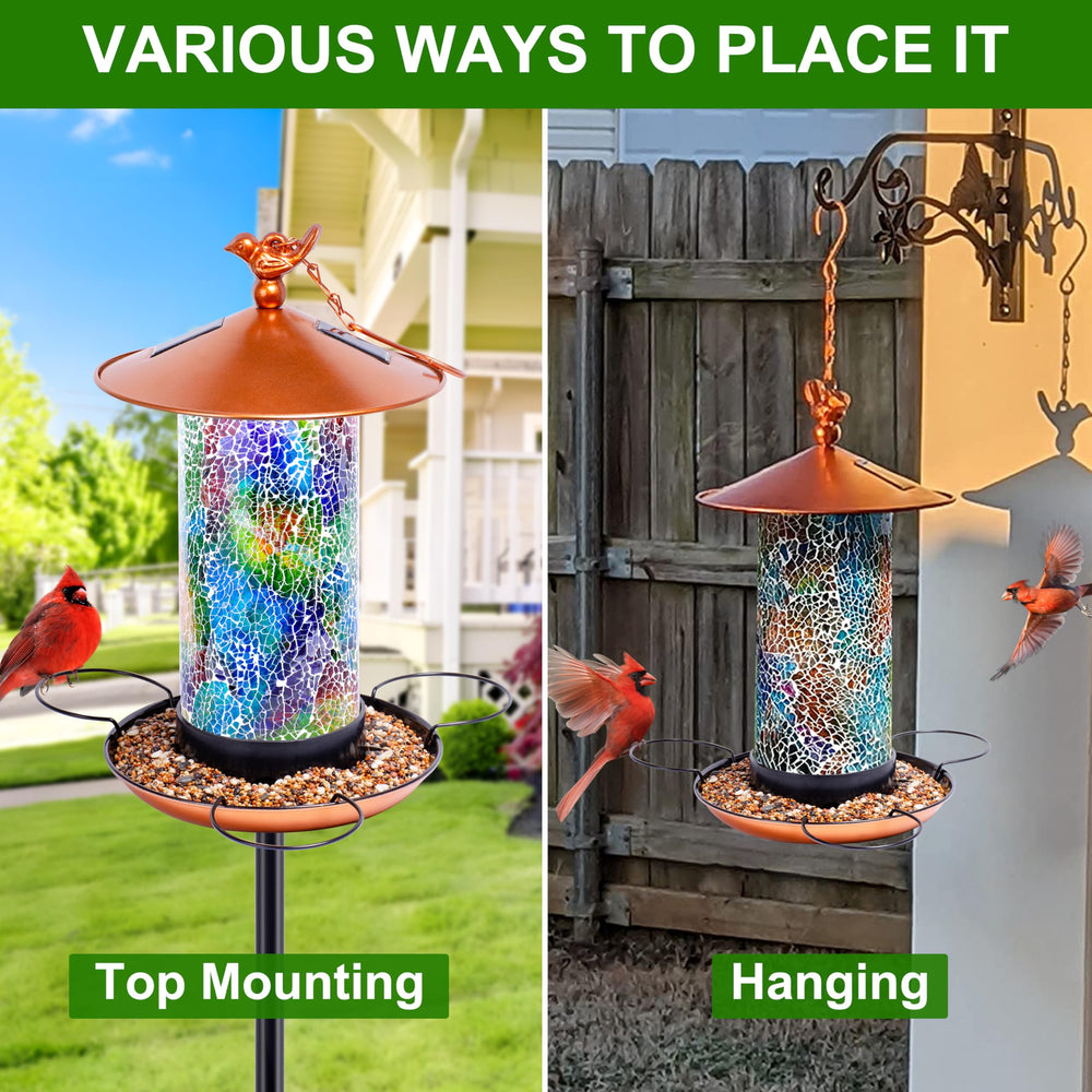 XDW-GIFTS waterproof design withstands rain and wind for outdoor use.