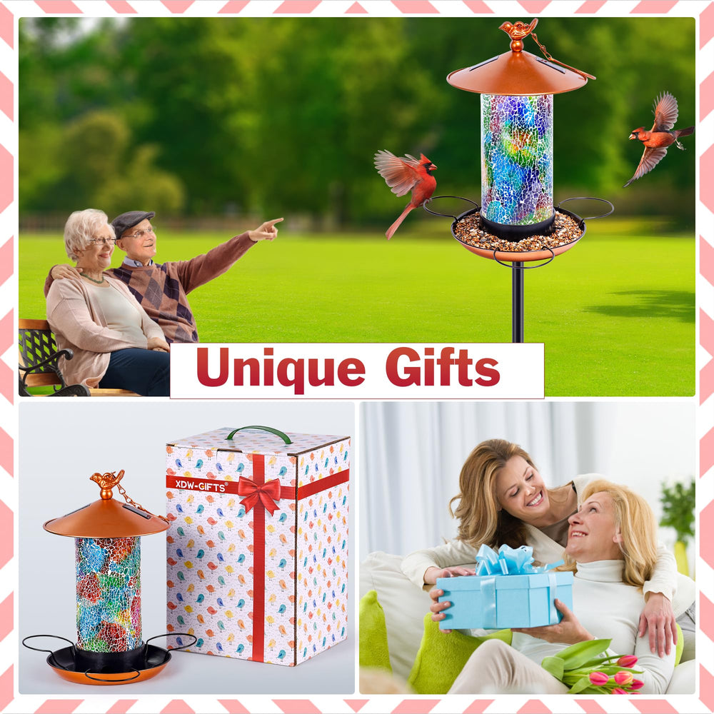 XDW-GIFTS metal pole shows rust-resistant coating withstands weather conditions.