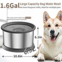 Xetino no-spill dog water bowl reducing splashes during use