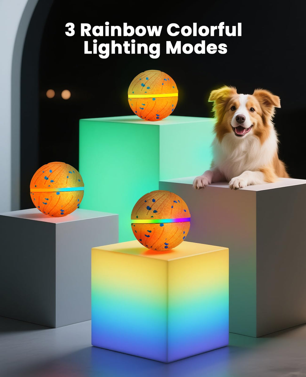 Xeuch Smart Interactive Dog Ball replaceable shell, easy-clean design.