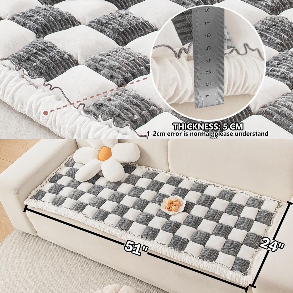 XFEXM Dog Bed Mat measures 51 by 24 inches to fit most back seats.