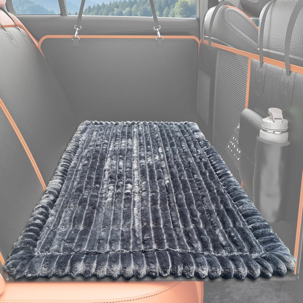 XFEXM dog bed mat for car backseat non-slip secure ride