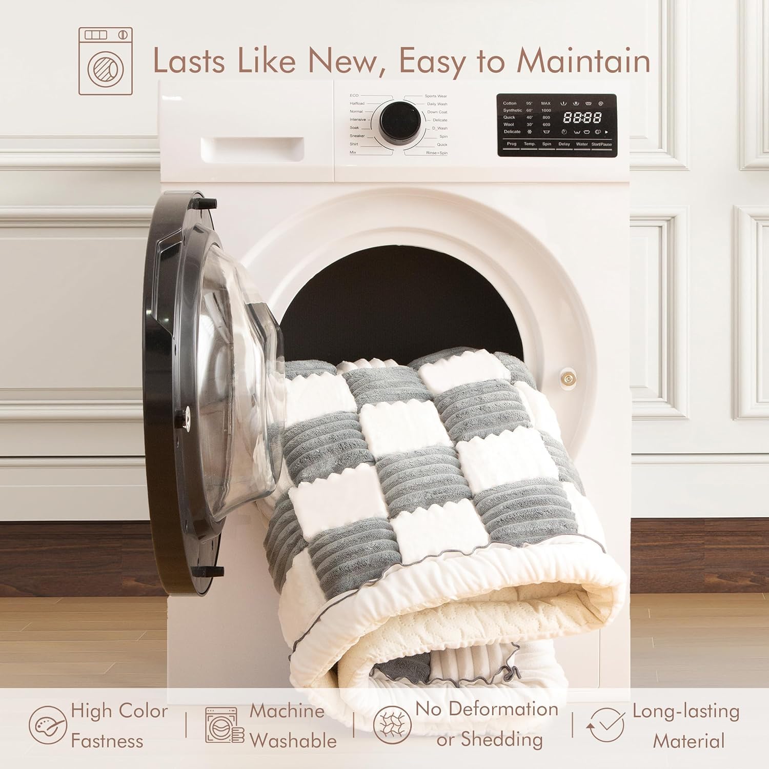 XFEXM Dog Bed Mat arrives compressed and relaxes into fluff within 24 hours.