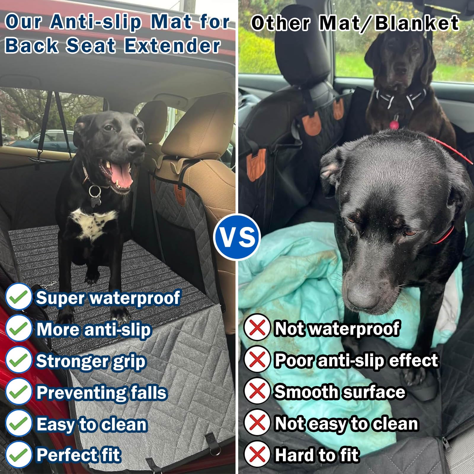 XFEXM dog mat easy to clean, air dries after travel