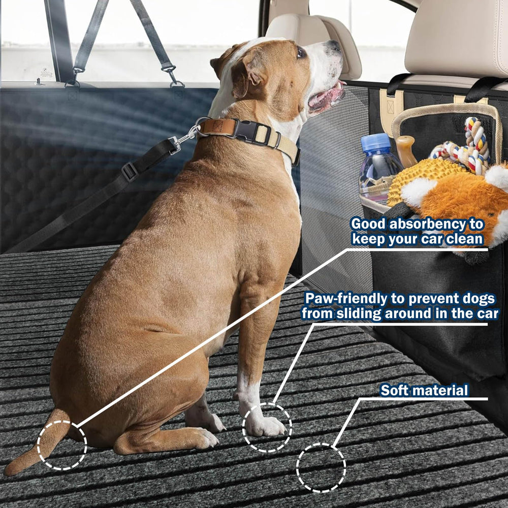 XFEXM dog mat hard bottom keeps its shape for sturdy support
