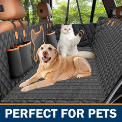 XFEXM dog mat waterproof backing protects car seats during spills