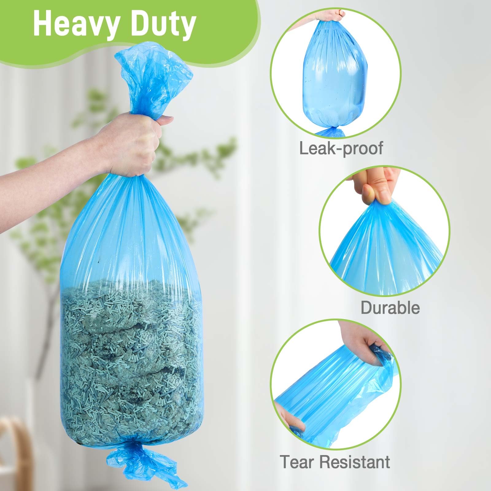 Xfire easy-to-replace refills simplify swapping bags in minutes.