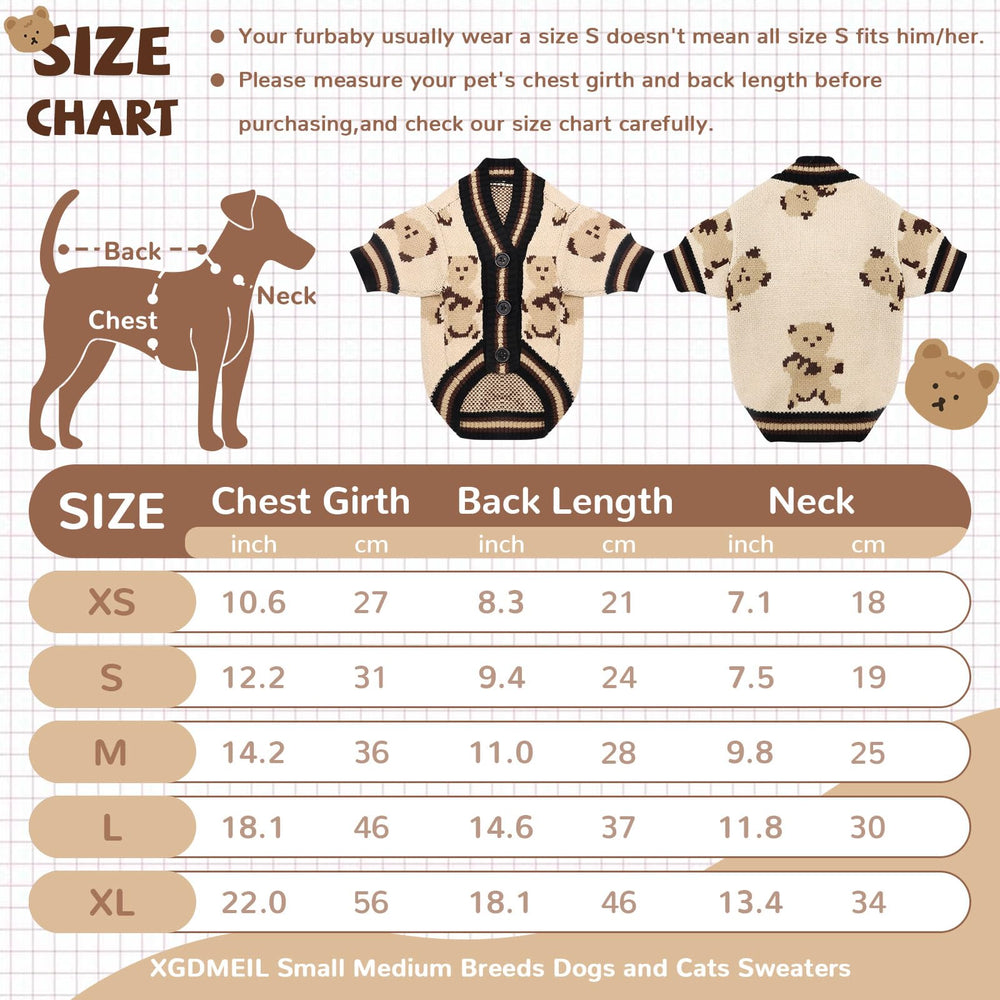 XGDMEIL soft-knit-dog-clothes-closeup beige; gentle touch and comfortable warmth