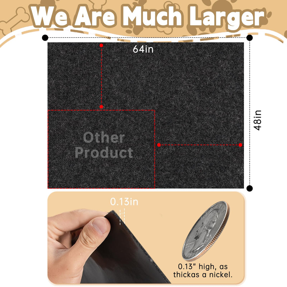 XGKHOM cut-to-fit design shown with scissors for precise space fit
