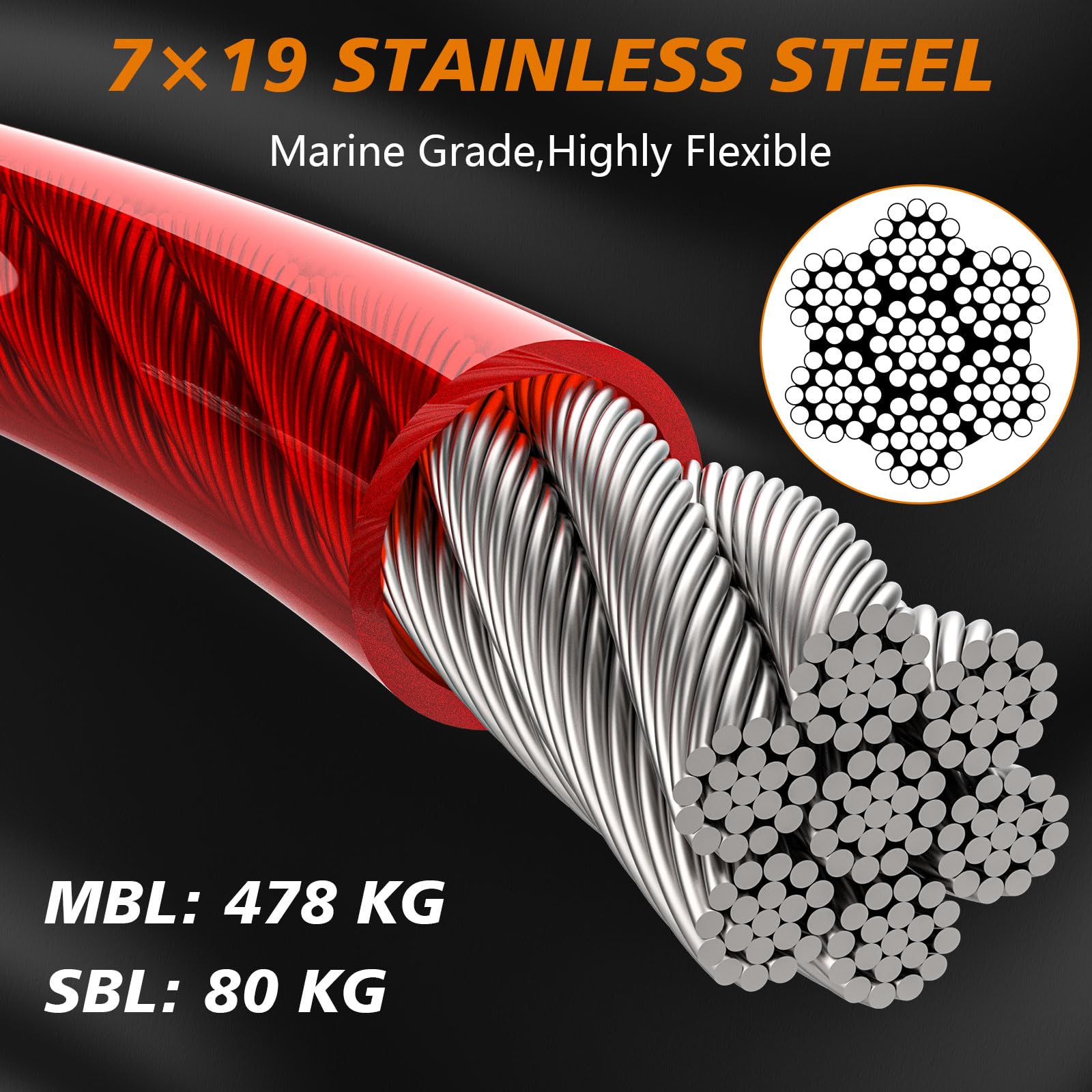 XiaZ 360-degree swivel clips enable free movement without tangling.