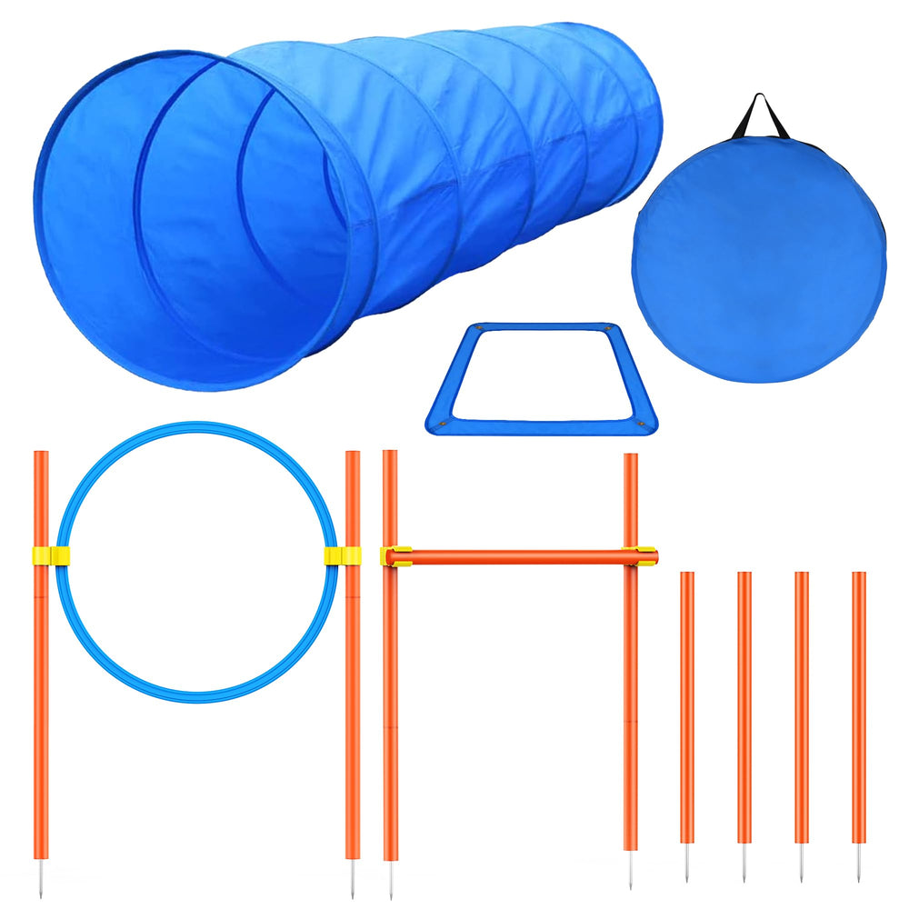 XiaZ collapsible dog bowls and storage bag simplify cleanup and transport.