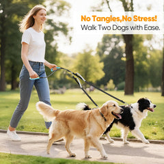 XiaZ convertible 3in1 design lets you detach one side for single-dog use