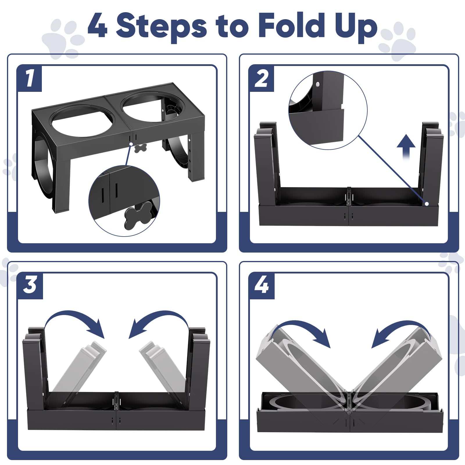 XIAZ indoor-outdoor-mealtime-setup versatile for various dog environments.