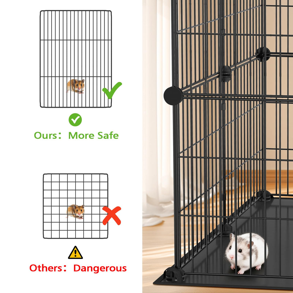 XiaZ indoor-outdoor portable metal fence for flexible use.