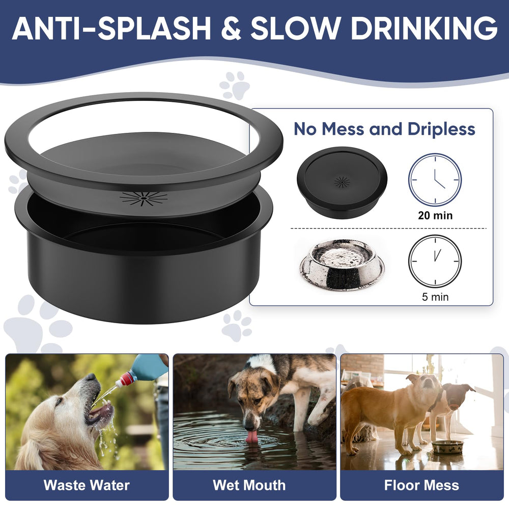 XIAZ large-breed-dish-stand accommodates bigger dogs with adjustable height.