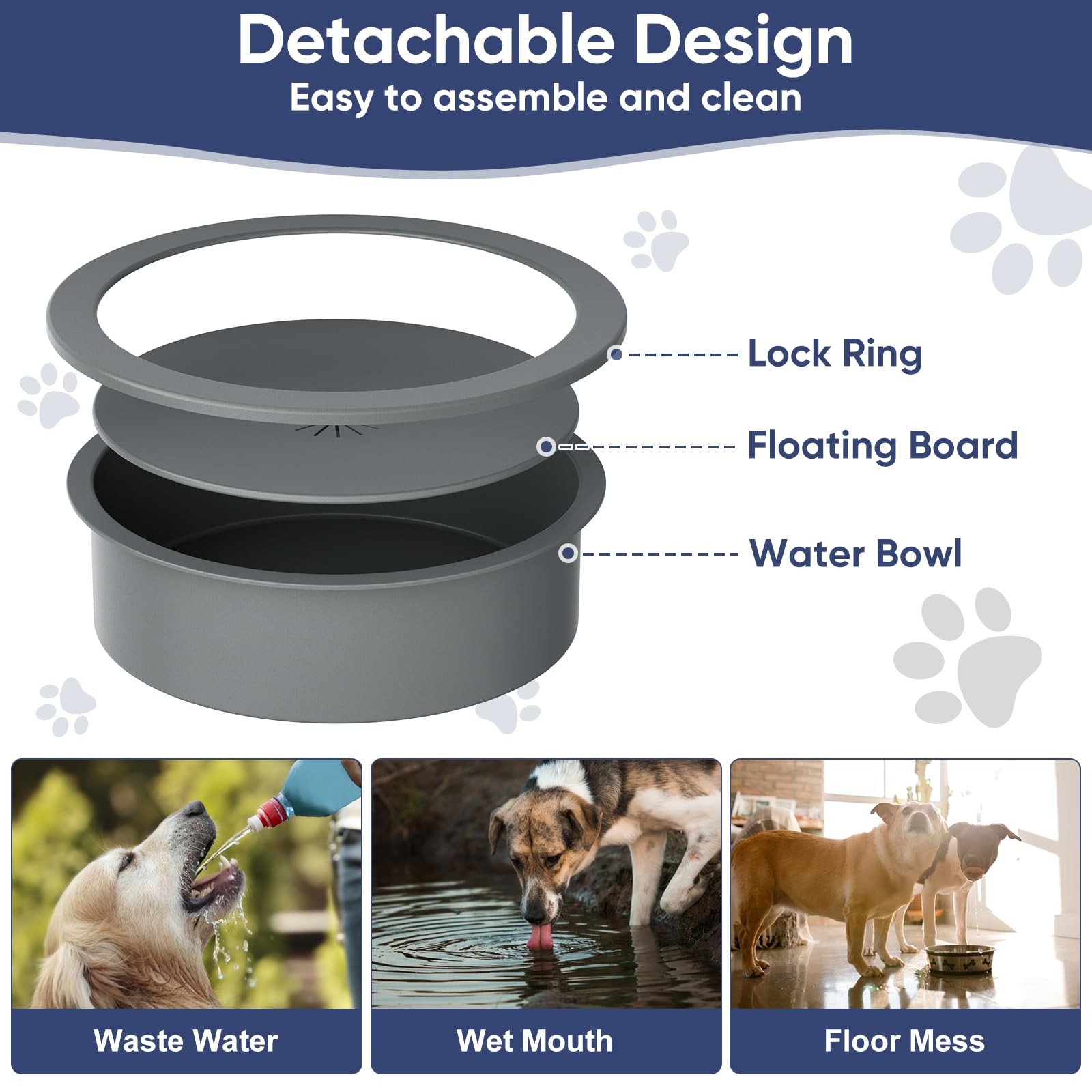 XIAZ portable design with foldable legs is ideal for travel and outdoor meals.