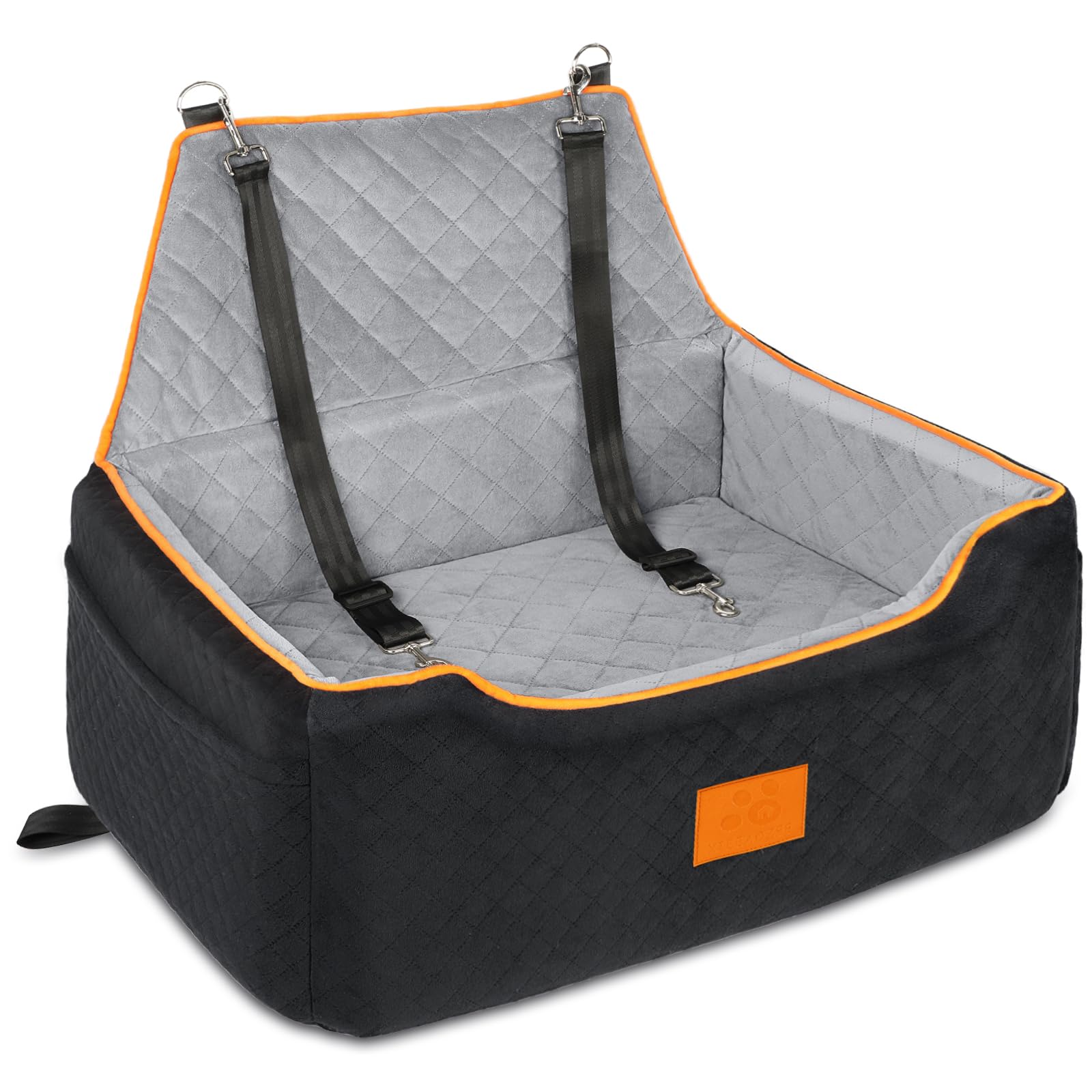 XIEEAOZEE dog car seat large front view enhances visibility for dogs