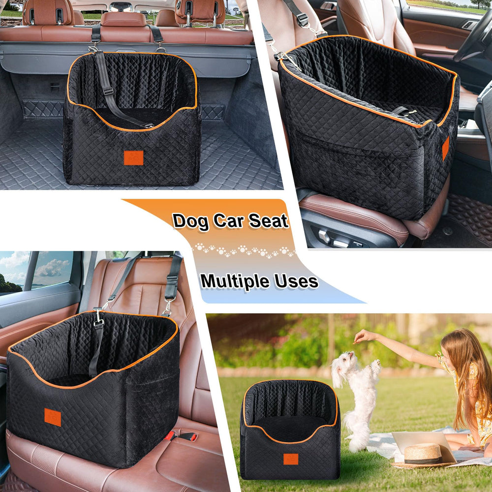 XIEEAOZEE non-slip bottom prevents sliding on smooth car floors.