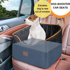 XIEEAOZEE dog car seat safety tether secures harness for secure travel.
