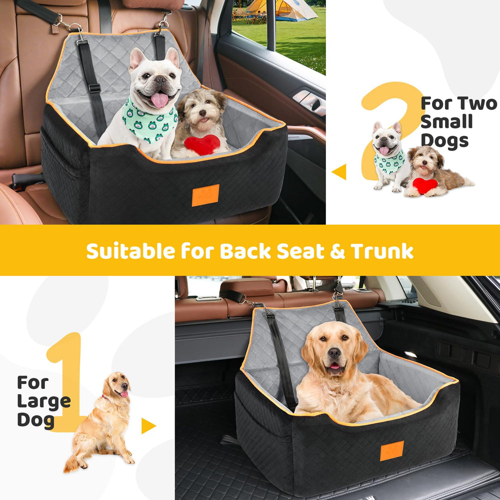 XIEEAOZEE dog car seat washable cover for easy cleaning
