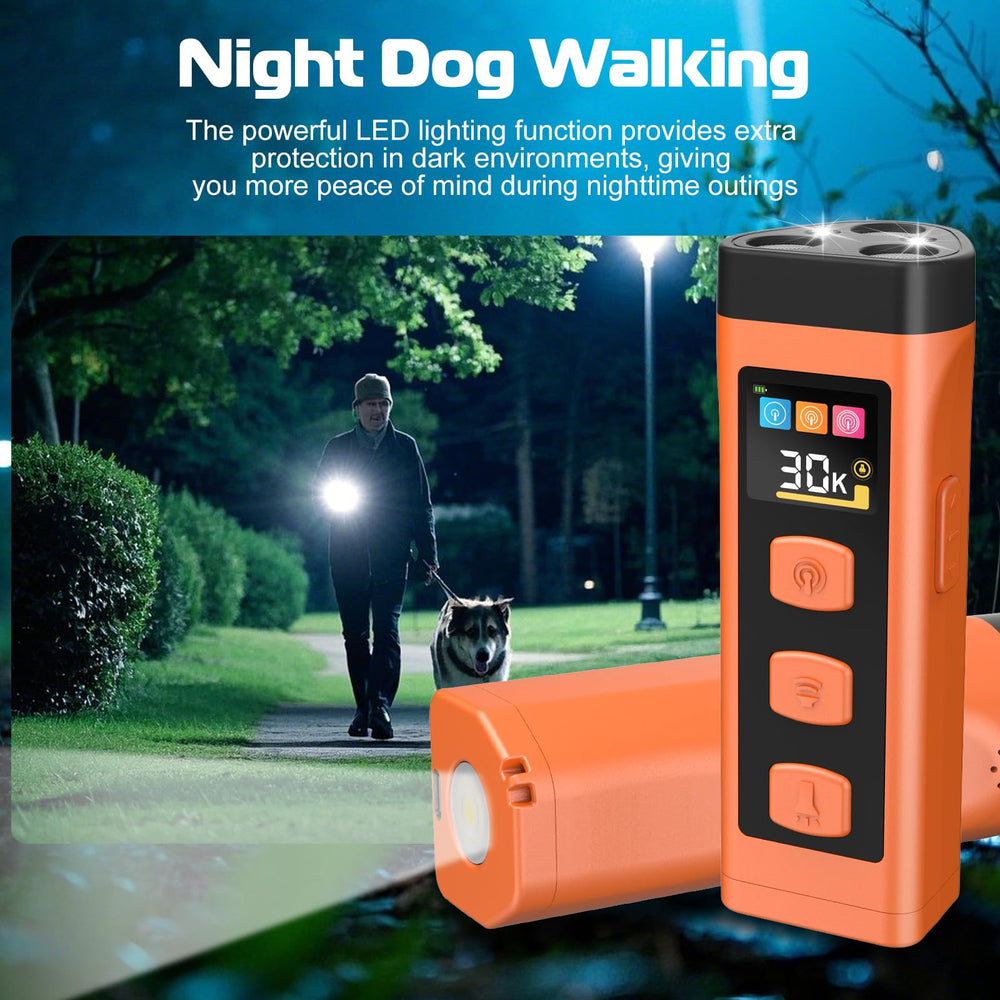 XIFRUS built-in flashlight and SOS mode during night walks