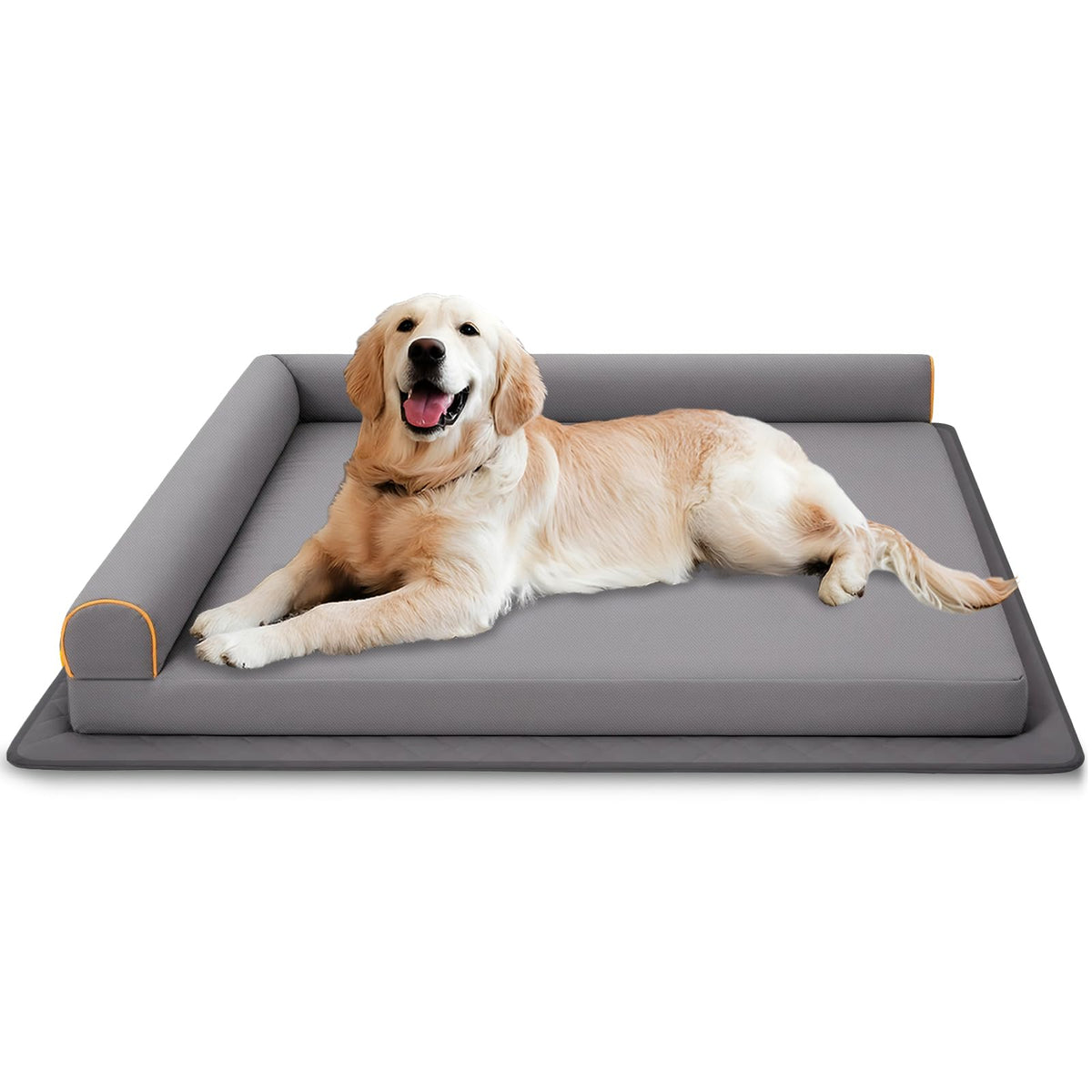 Xihan Chew-Proof Dog Bed Memory Foam provides orthopedic support for comfortable joints.