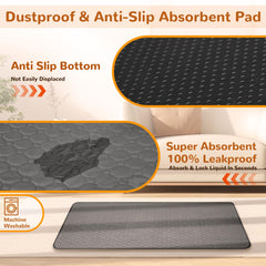 Xihan removable cover image shows machine-washable design for easy cleaning and maintenance