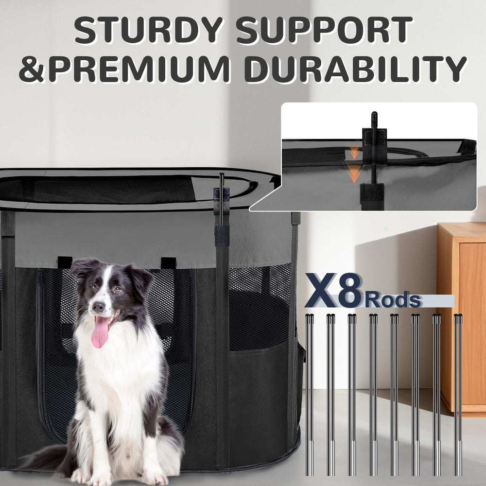 Xihan retractable poles and bag enable quick setup on trips.