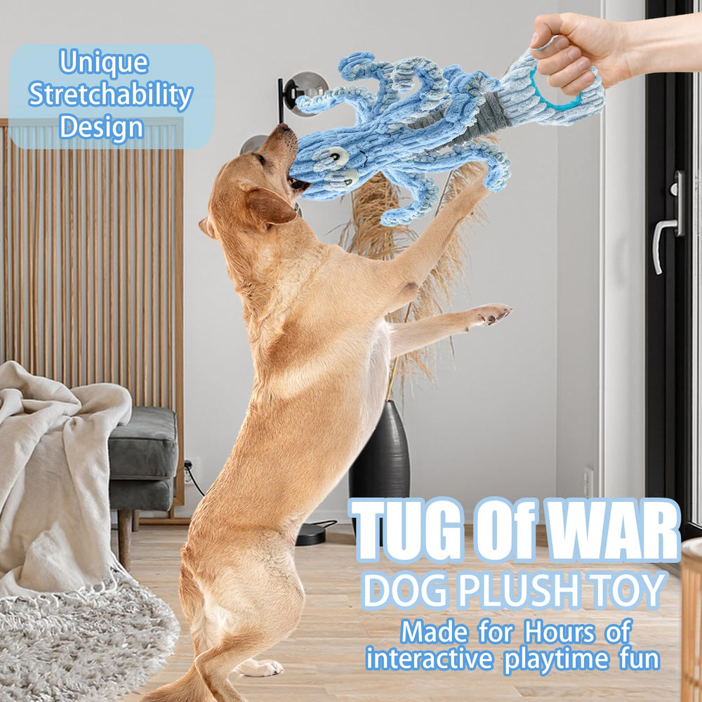 XIHULGJIN soft octopus keeps dogs engaged and helps relieve boredom.