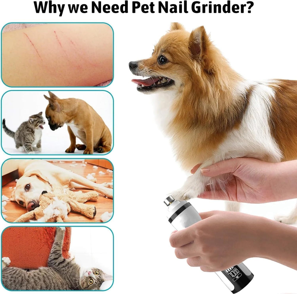 Xing Chen Hai Yang Nail Grinder is USB-rechargeable for cordless grooming anywhere.