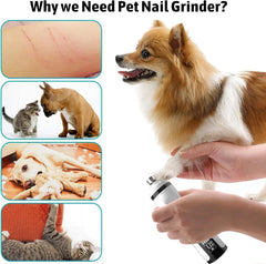 Xing Chen Hai Yang Nail Grinder is USB-rechargeable for cordless grooming anywhere.