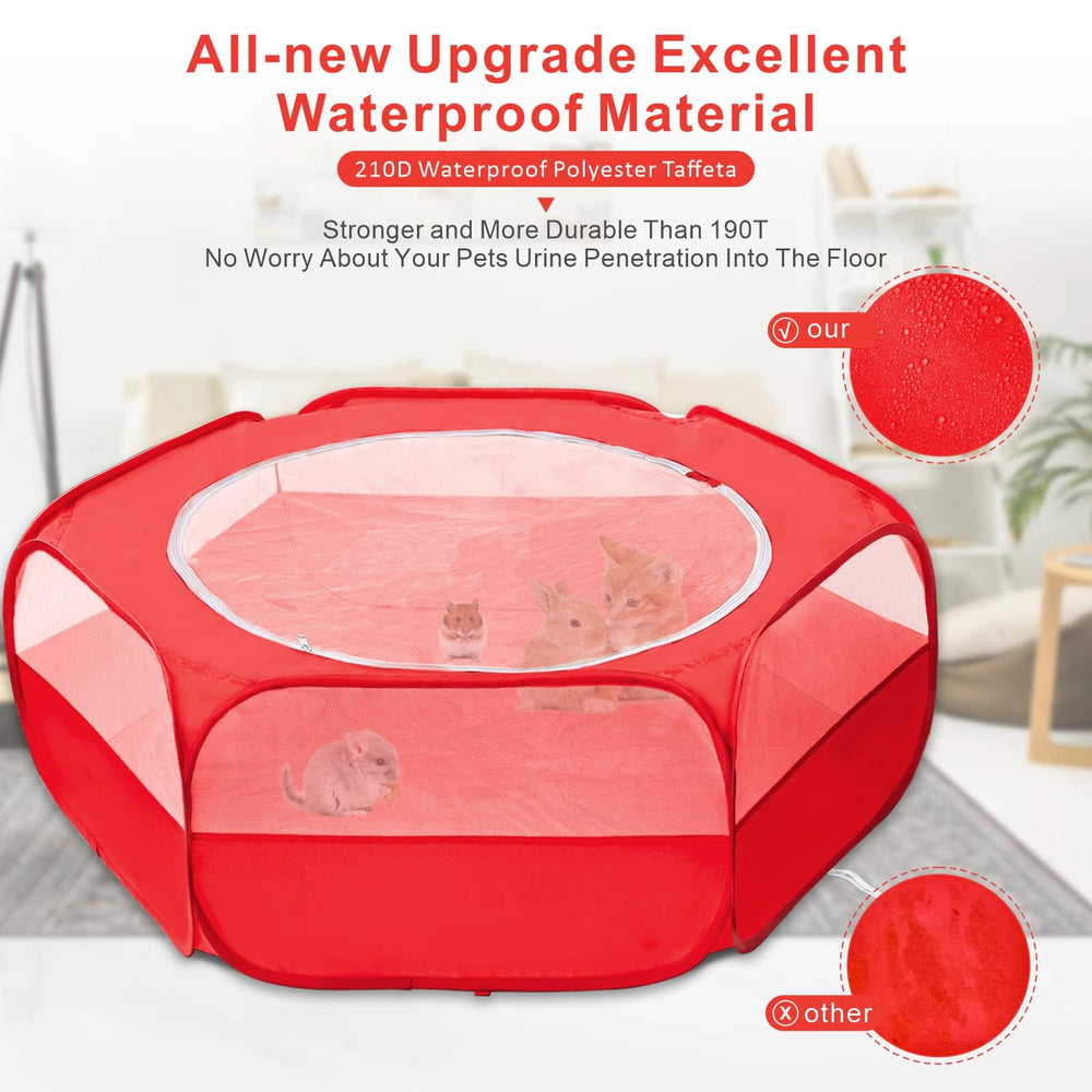 XIRGS small-animal-playpen-top-view showing spacious 0.87㎡ area