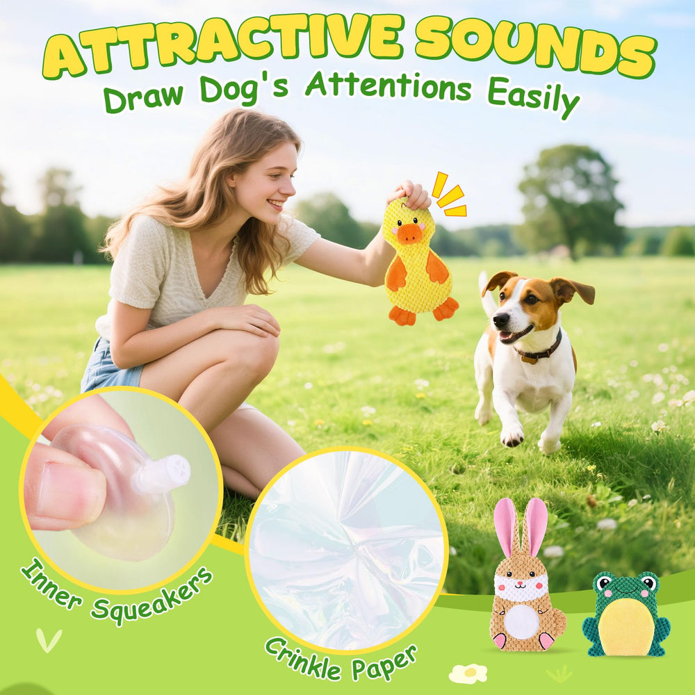 xiugoal dog-toy-soft-material closeup emphasizes safe, comforting texture for small-breed pups