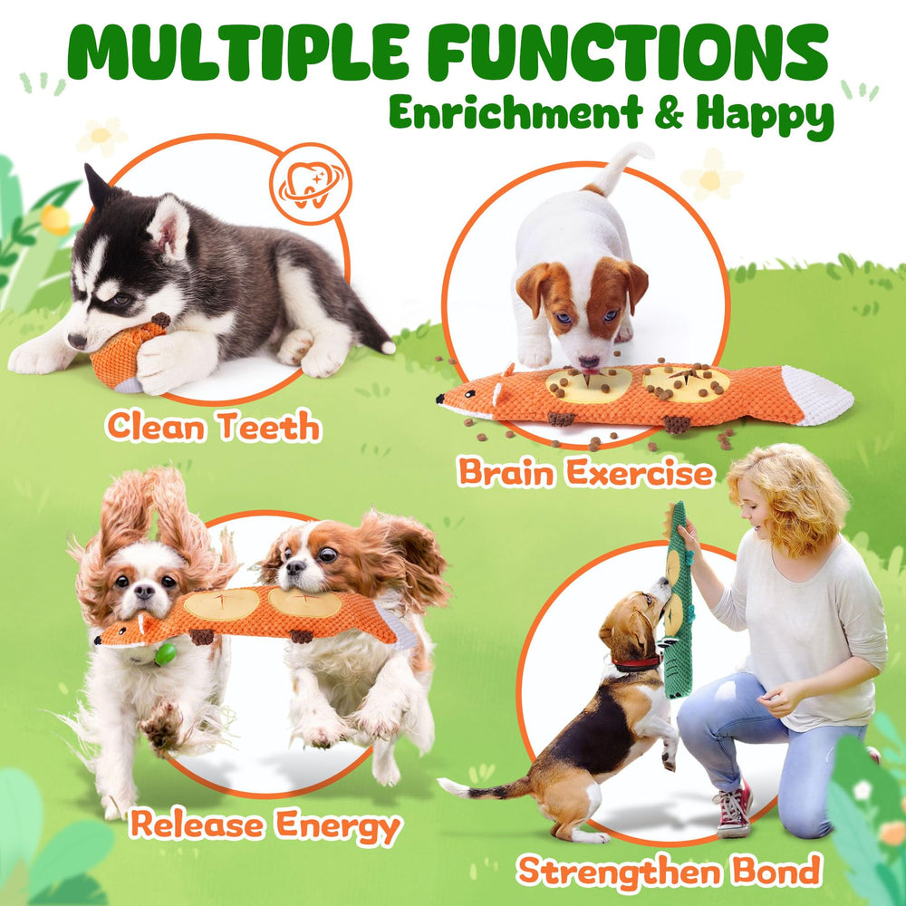 XIUGOAL fun set promotes supervised play for small and medium breeds.