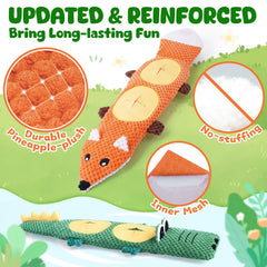 XIUGOAL dental-soft plush design provides a gentle chew surface for dogs.
