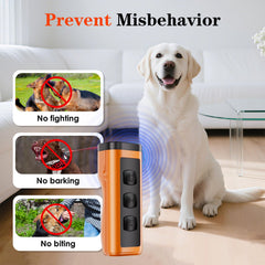 Xiuxun dog bark deterrent device recharge port illustrating quick charging capability