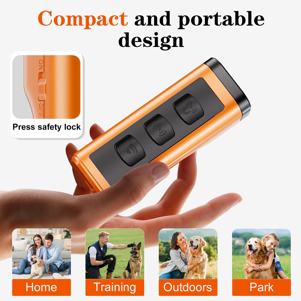 Xiuxun dog bark deterrent device ultrasonic emission demonstrates safe, humane training signal