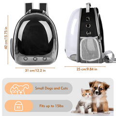 XIZIX Cat Carrier Backpack ventilation nine vents for comfortable journeys