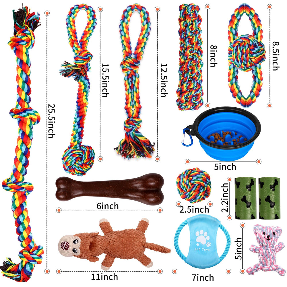 XLMYS colorful rope set sparks interest and long-lasting play.