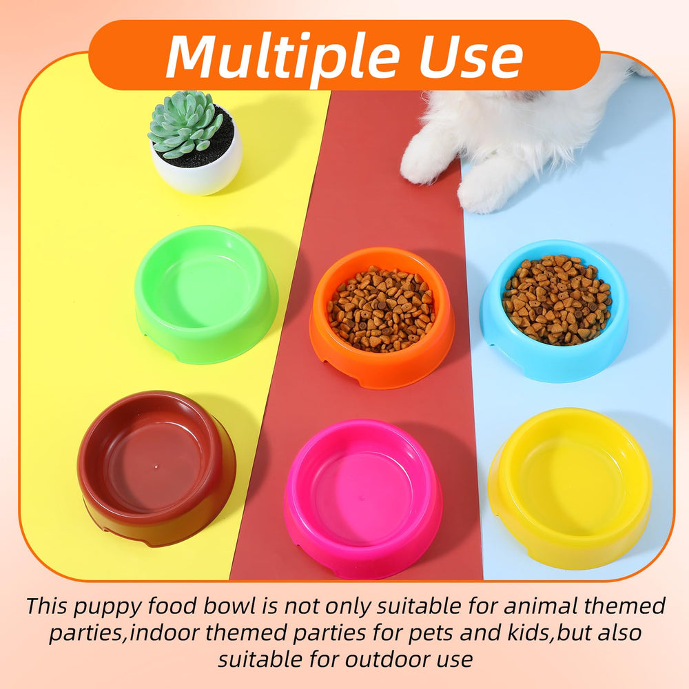 xozeooeu pet bowls party gift idea adds color and practicality to events
